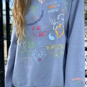 BOYS LIE WORD VOMIT CREWNECK